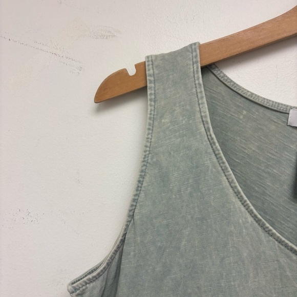 Anthropologie Eri + Ali Tassled Peplum Tank Top - Picture 3 of 9